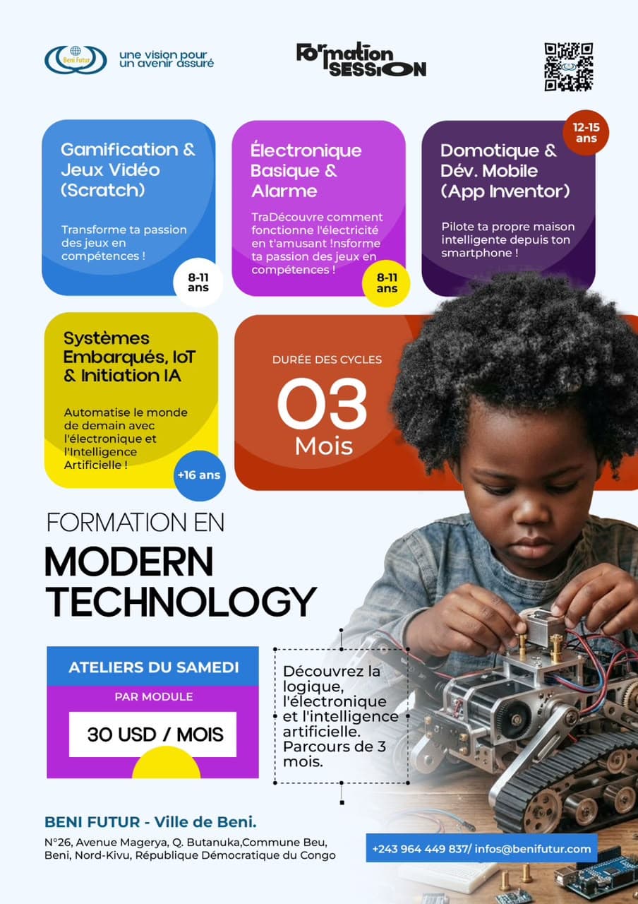 BENI FUTUR: DE NOUVELLES FORMATIONS POUR APPRENDRE, CRÉER ET PRÉPARER L’AVENIR